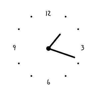Simple Horloge Idées de widgets[gY8878jTJKd2ExP8GBHd]