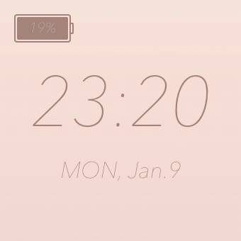 Hora Ideas de widgets[XUEhkcfyluPwflNb9Swm]