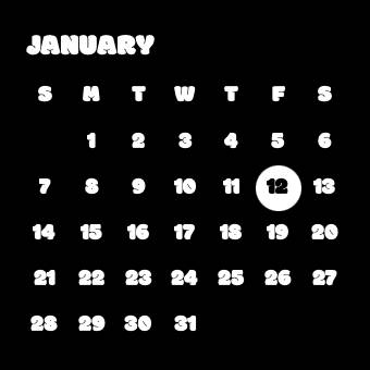 Calendar Widget ideas[5heNrsmyIird6t9eQOHS]