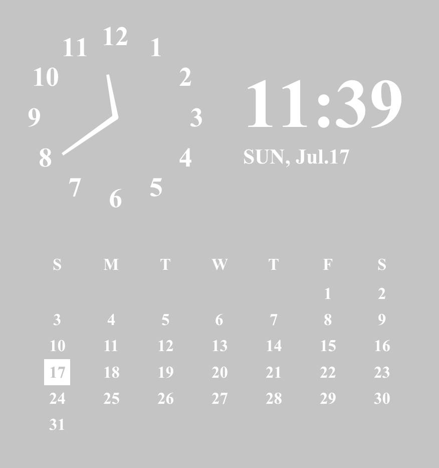 Horloge Idées de widgets[8qQTSOLnjbXMtSc2fRZt]