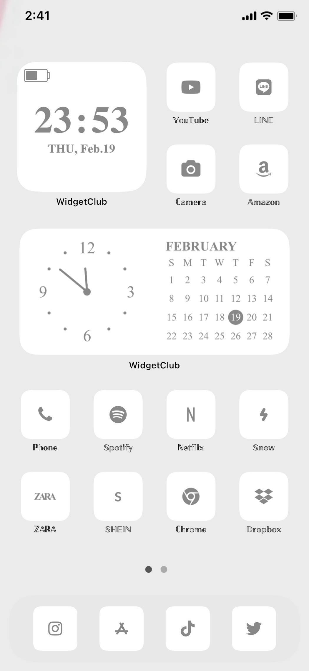 グレーHome Screen ideas[VAKEULTxj8CfC7TJxlUj]