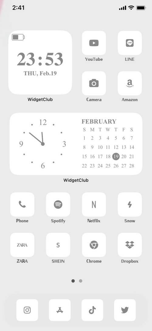 グレー Home Screen ideas[VAKEULTxj8CfC7TJxlUj]