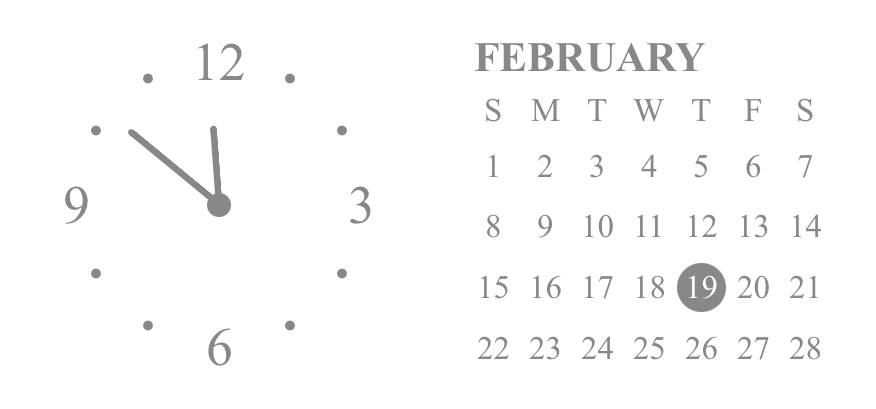 Simple Clock Widget ideas[VAKEULTxj8CfC7TJxlUj]