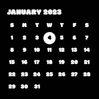 カレンダー Kalendar Ideje za widgete[i6FDO21gCnLKAsuSKJuc]