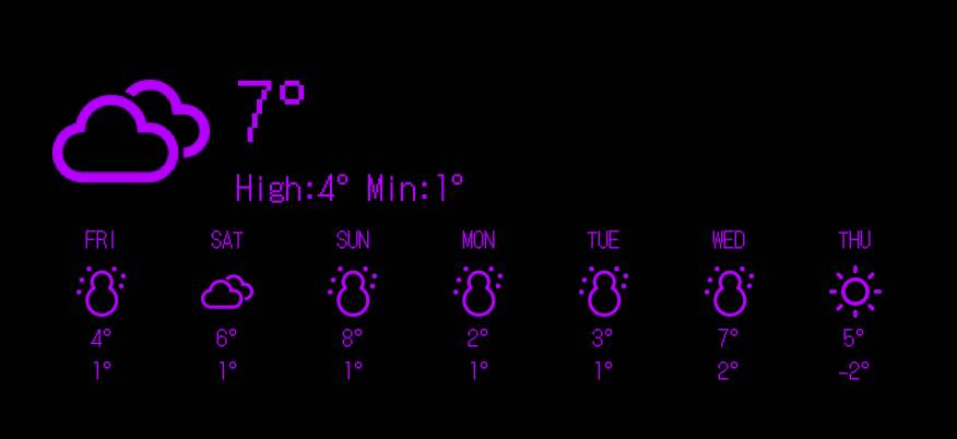 天気Pogoda Pomysły na widżety[Qc20OFNRnVGmv6JE9d6N]