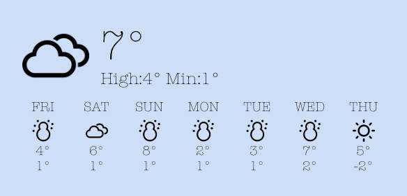 Weather Widget ideas[otFrxEnuHHmChbb03wTI]