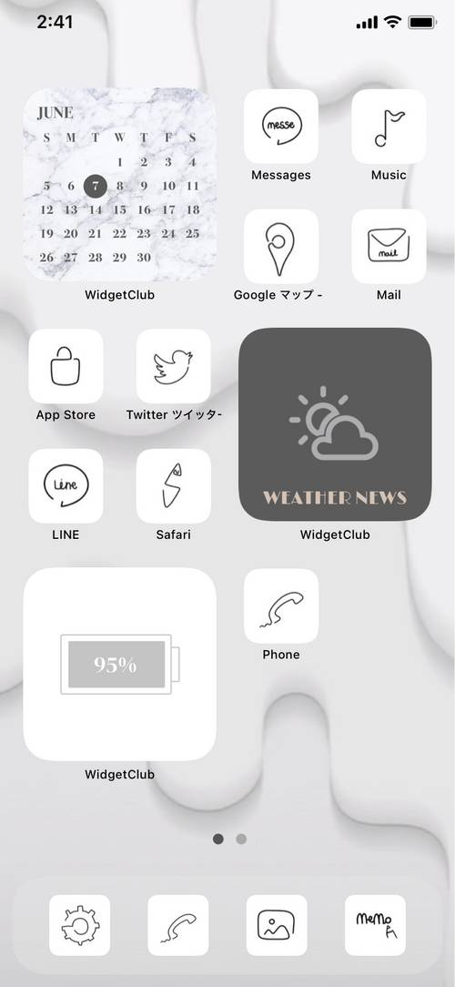 🤍 Home Screen ideas[ocarjlmJAMY40YAeilW2]