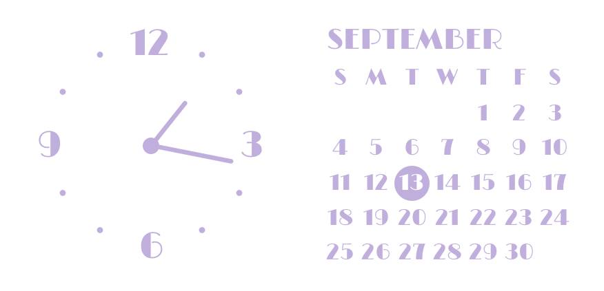 💜 Orologio Idee widget[lUtfjkifcSu0NdKBUPs3]