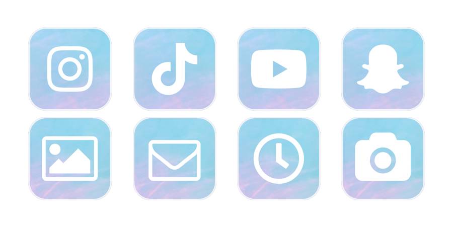 Blue/Pink Пакет с икони на приложения[ZznXQxHXOpZtlfcULvys]