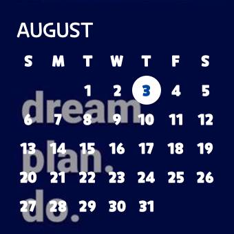 Calendar Widget ideas[oU45jmEwiji7c2oBup1g]