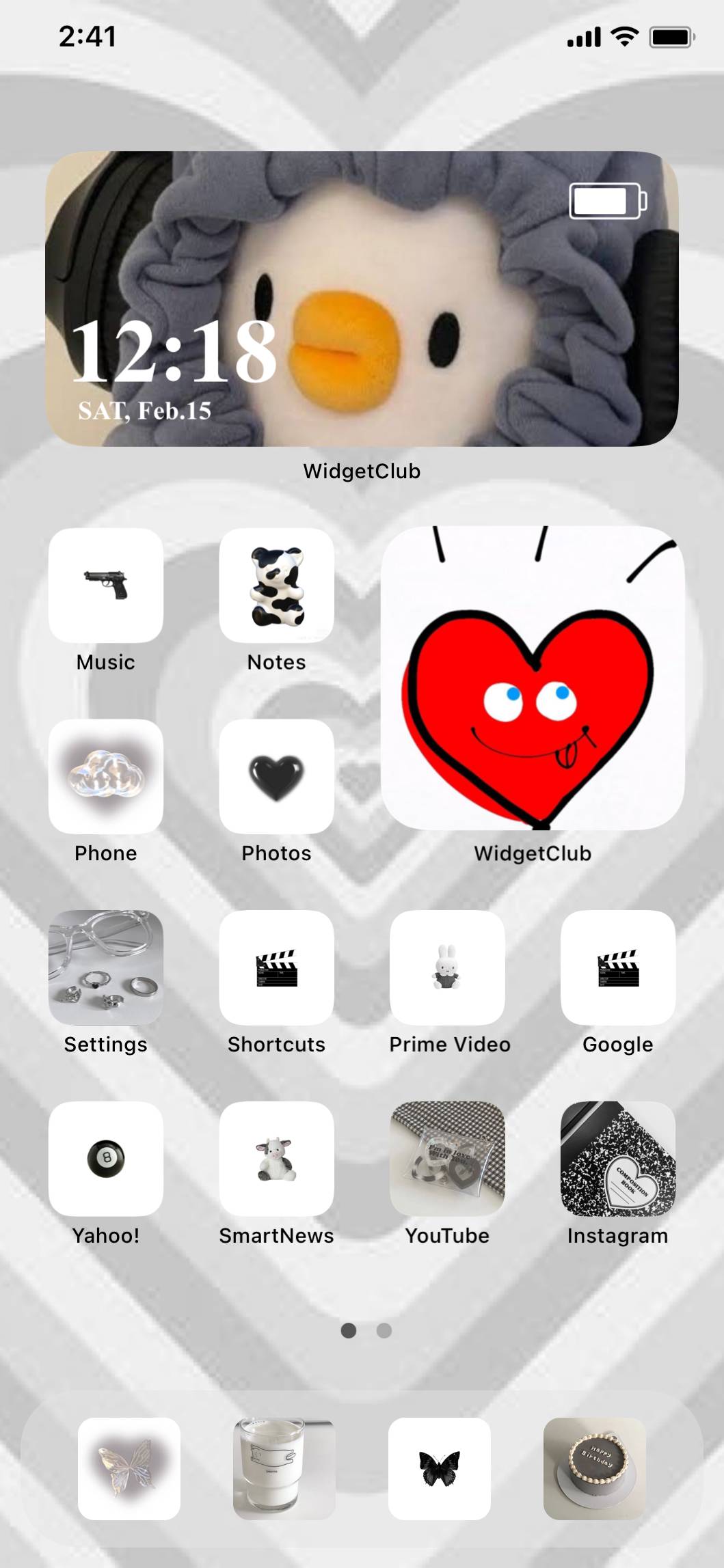 ハート押してー❤️‍🔥Home Screen ideas[PeMYFBNvSmJwYm8w3ki6]