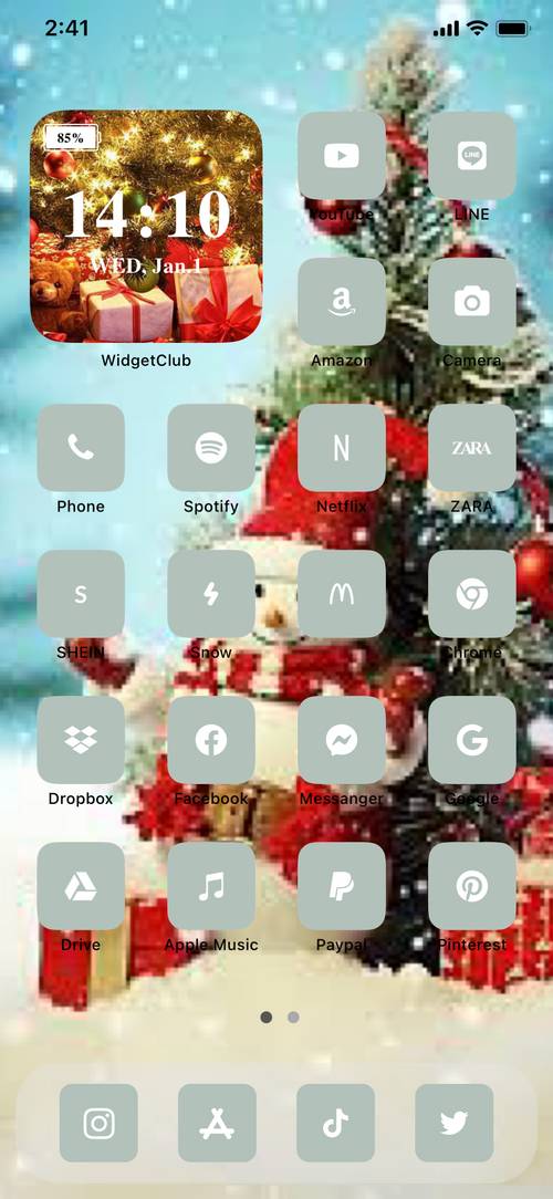 クリスマス🎅 Home Screen ideas[YG2V3xj7un0Y62pUgDML]