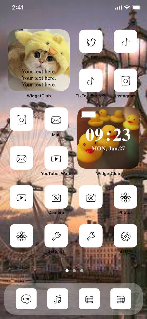 オシャかわ🎀➳ Home Screen ideas[B2bp9Q0kAg30EA1vj34Z]