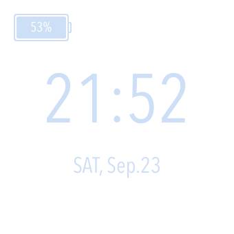 Time Widget ideas[D7fLRFMFjWL0jqLV6s5X]