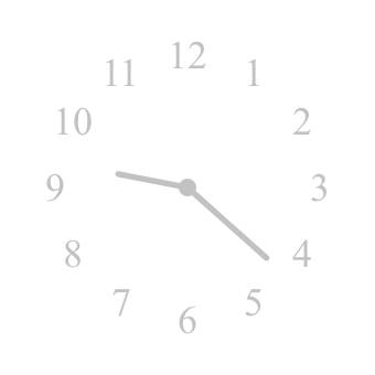 シンプル Horloge Idées de widgets[kogeIlRtZY7UFmQ9Oygc]