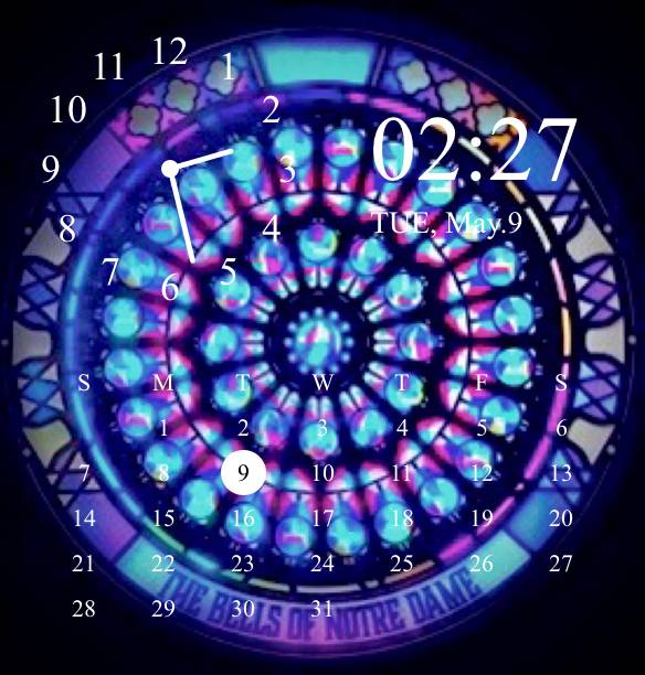 Horloge Idées de widgets[4XRiRw01Ru42xLujTndt]