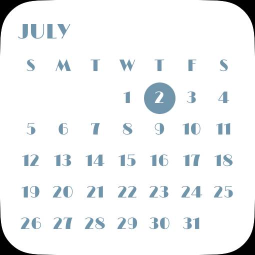 Simple Calendar Widget ideas[a46r1DWYBj7HmzRpNtSS]