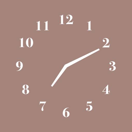 Simple Clock Widget ideas[wdUvF186xvLHo258GDjM]