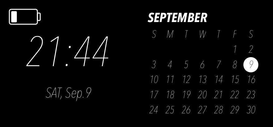 Calendário Ideias de widgets[NF0EyCaAJDmxz5eFN5ca]