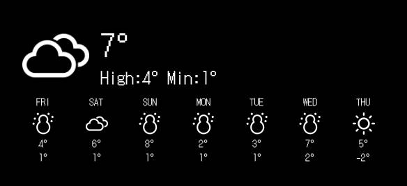 天気 Het weer Widget-ideeën[S7Ht2PlI2YJ0EH7V3Daz]