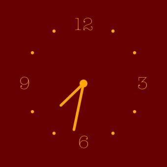 Reloj Ideas de widgets[dBPV5KF5ndsskwKokzAW]