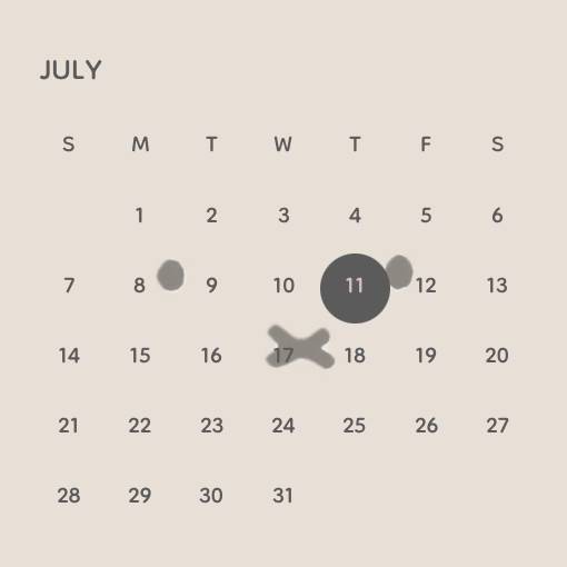 カレンダー Calendario Idee widget[hdI8NJ4ZNqKosl6SUcTP]