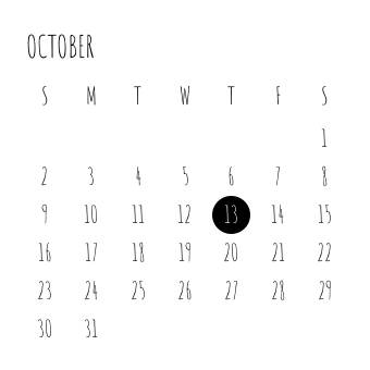 Calendar Widget ideas[JYS62UqXV7DRzFGZeVGW]