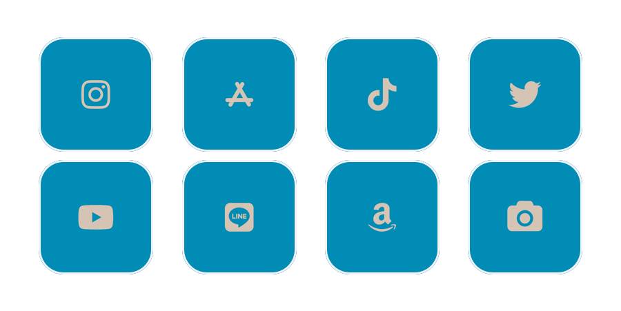 Modra Paket ikon aplikacij[BcNrGpQxdd7yetCNhkUQ]