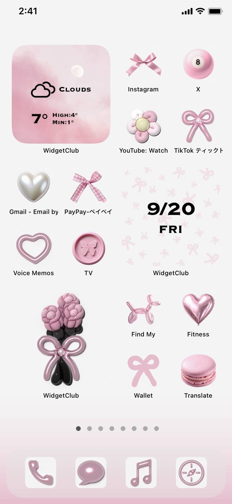 Pink BalloonHome Screen ideas[kI2R2sne9ktmSLn69Qdw]