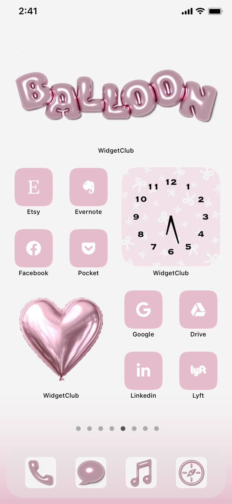 Pink BalloonHome Screen ideas[kI2R2sne9ktmSLn69Qdw]