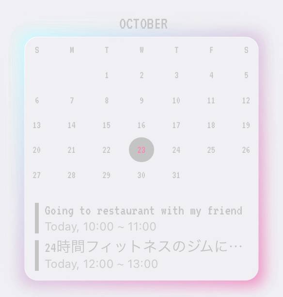 Enkel Kalender Widget ideer[templates_FWeq0339CZZWwcqCM7IG_3A0268E1-7663-4F83-B54D-C60E99BB73E6]