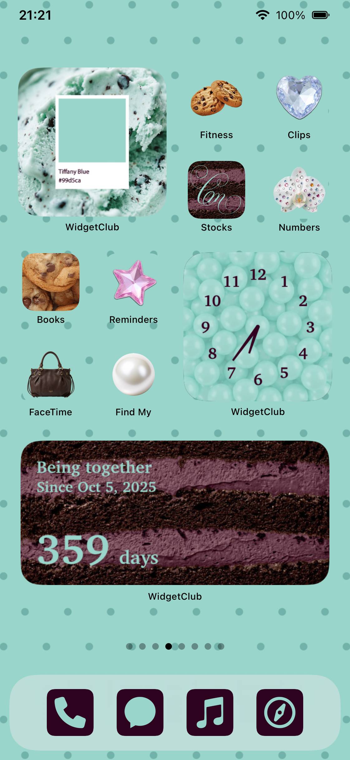 Mint Choco templatePomysły na ekran główny[J2M6VgmsACQsvZlK3ViR]