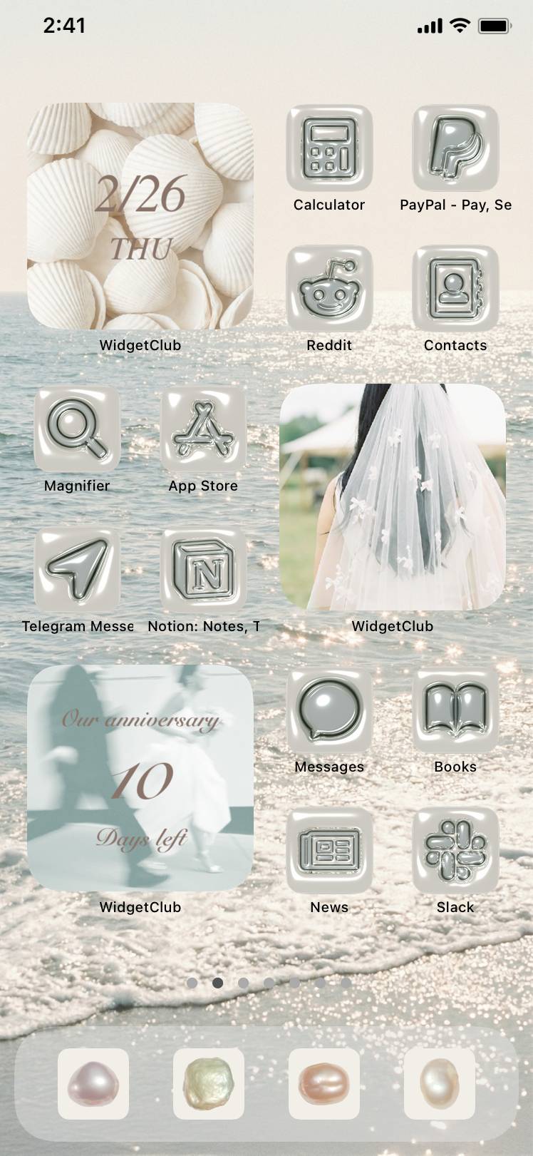 Pearl × Wedding coreHome Screen ideas[8BaYijOvJAP7smcRw7EH]