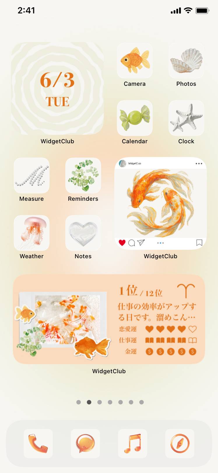 Goldfish templateNápady na domovskou obrazovku[wtUn0OZE81ZJBGyaar2z]