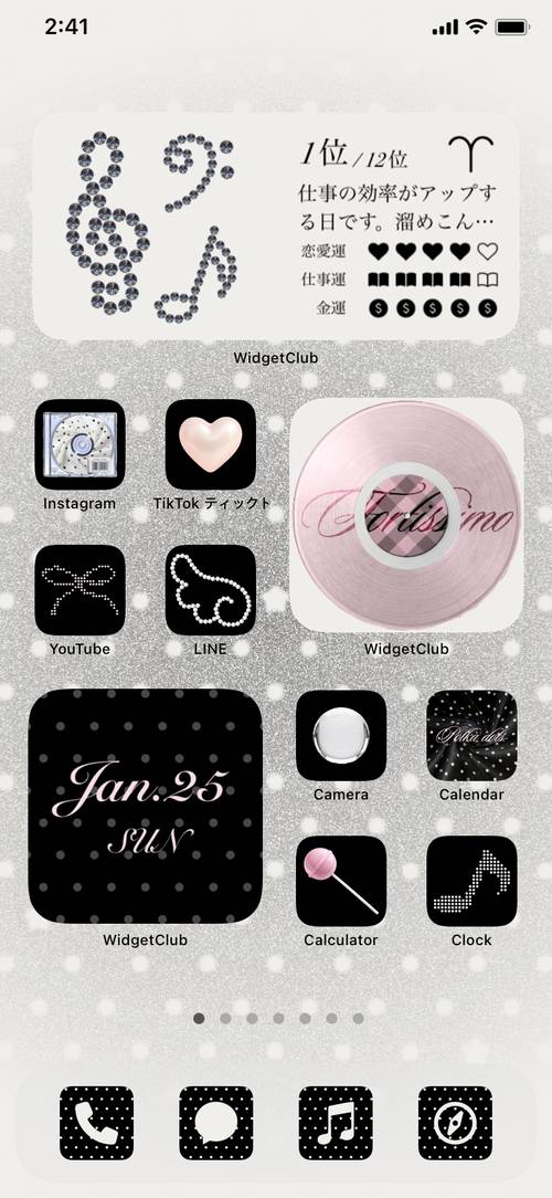 Polka dots. Home Screen ideas[EFovS3UpIDZyCYFs0Zpz]