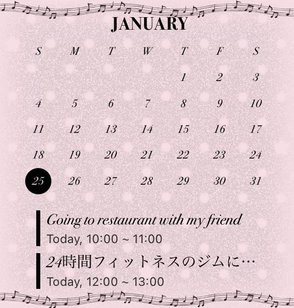 Monotonija Kalendar Ideje za widgete[templates_gn8mC8m0MCIiWpT7TE7j_6FFE08E3-80CF-4052-A2EA-32F950B0B5BD]