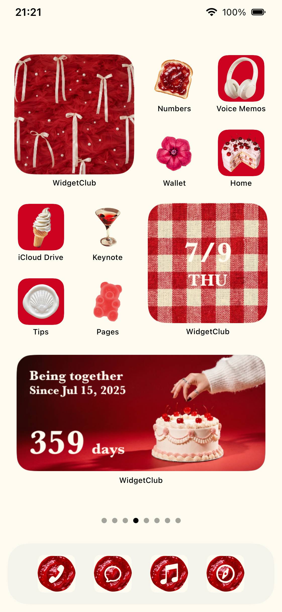 ショートケーキ🍰Home Screen ideas[obrDUuckRN6qTojinjxb]