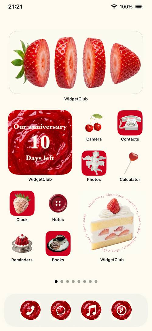 ショートケーキ🍰 Home Screen ideas[obrDUuckRN6qTojinjxb]