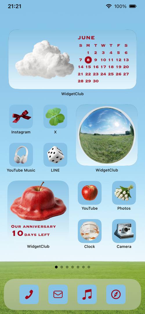 A Dream Picnc Home Screen ideas[9dhf7zZU32Mfr2R4Gv65]