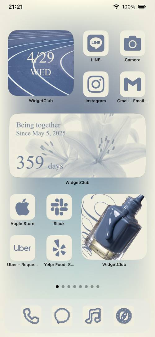 Navy Blur Home Screen ideas[dfcAHhKHlCJcmEEZ8ZGA]