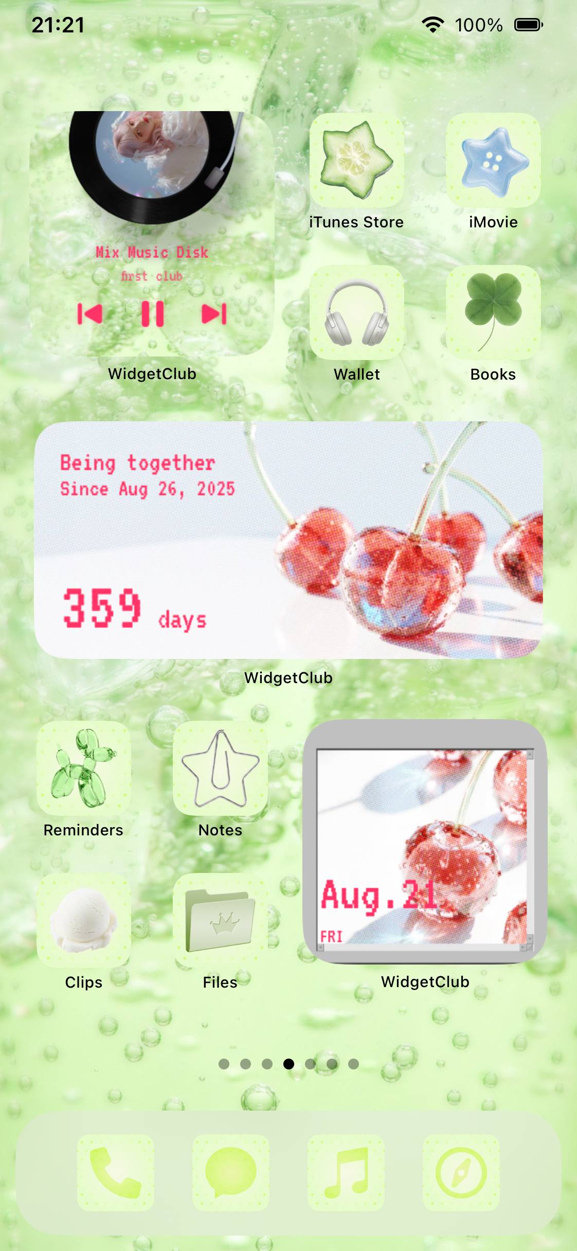メロンソーダ🍈🍒🍨Home Screen ideas[NuJ45b2ceEVlriU2q0cV]