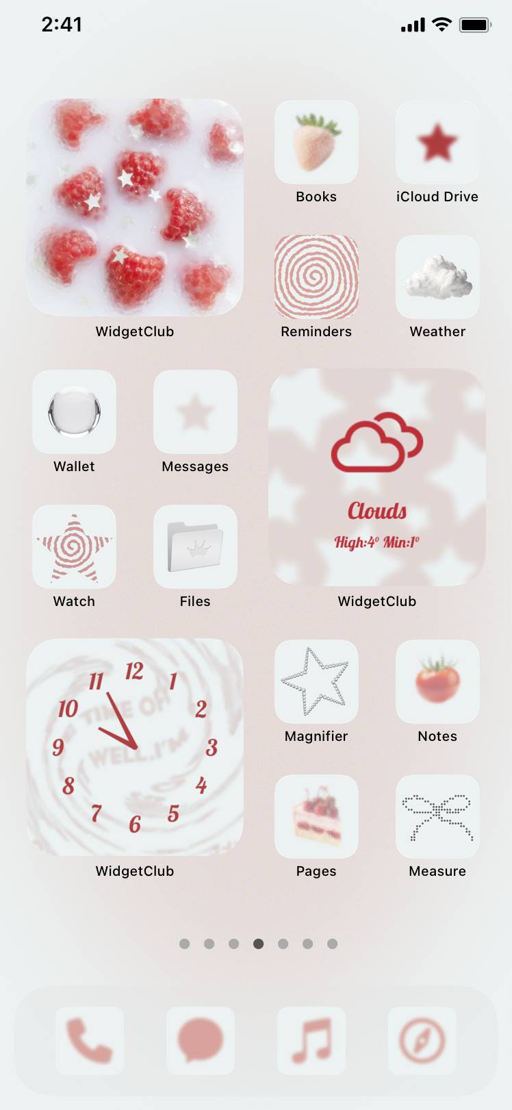 Dreamy strawberriesHome Screen ideas[5hE5uk5kc53OEIegZ6uB]