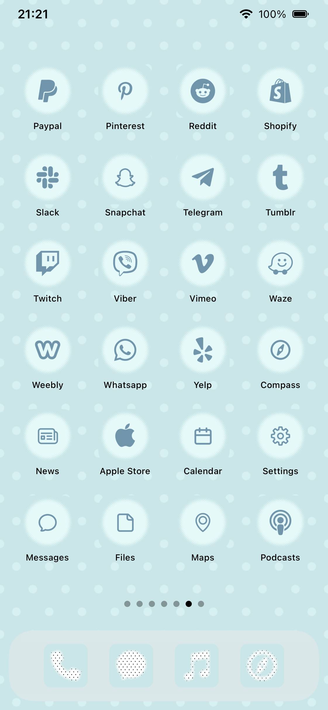 Mint Polka DotsIdeen für den Startbildschirm[JYPMidCKMrxRZnVtQWqP]