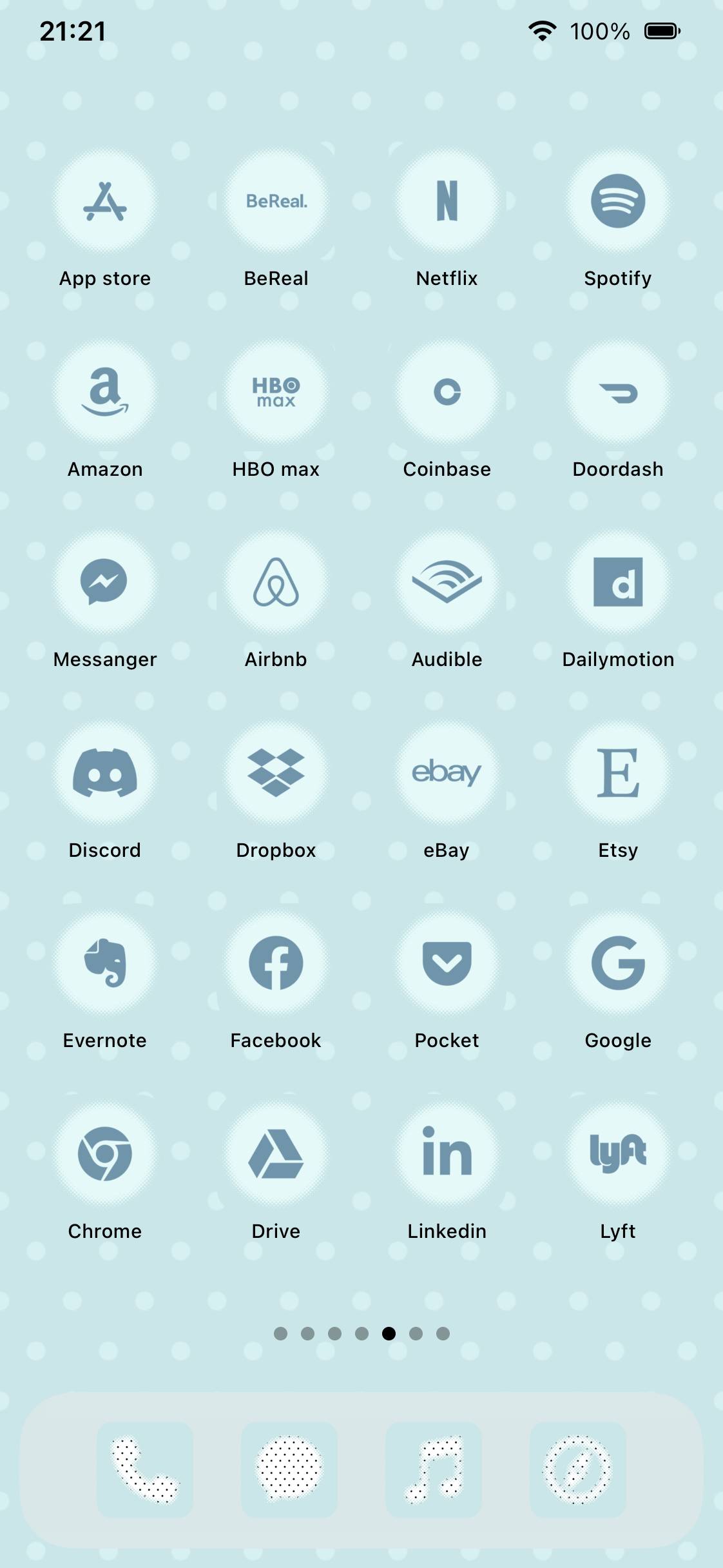 Mint Polka DotsIdeen für den Startbildschirm[JYPMidCKMrxRZnVtQWqP]