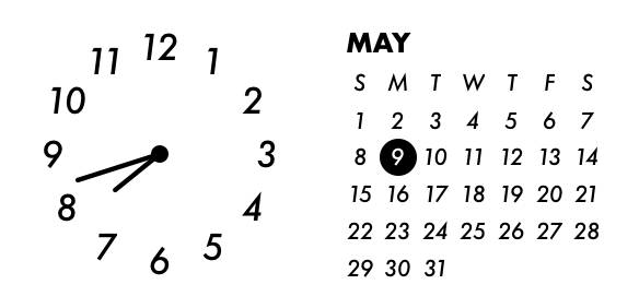 Uhr Widget-Ideen[8ZF2zdIFeE87j2tX7kwY]