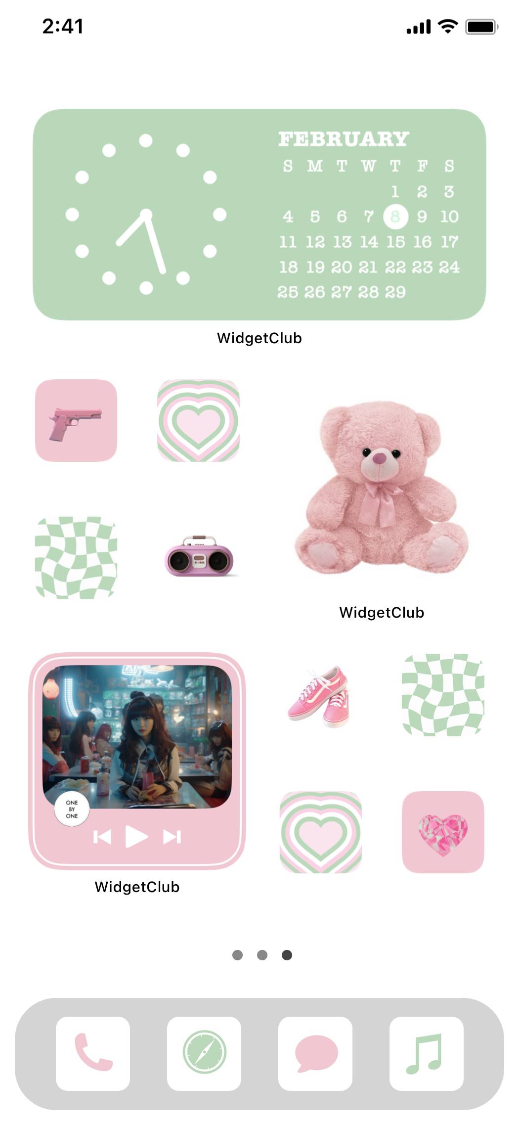 Pink × green y2k themeIdeeën voor het startscherm[E2JRMjgE6E5zejWS9pfQ]