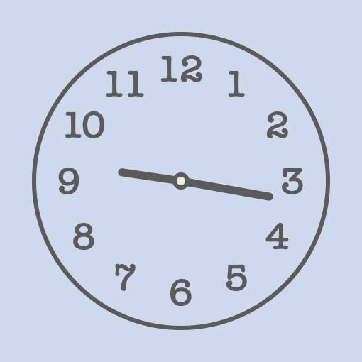 Simple Clock Widget ideas[templates_qLekL1STbcnO35Lc2Uks_103D16FC-7F0D-438B-A86C-3E303EFB2183]