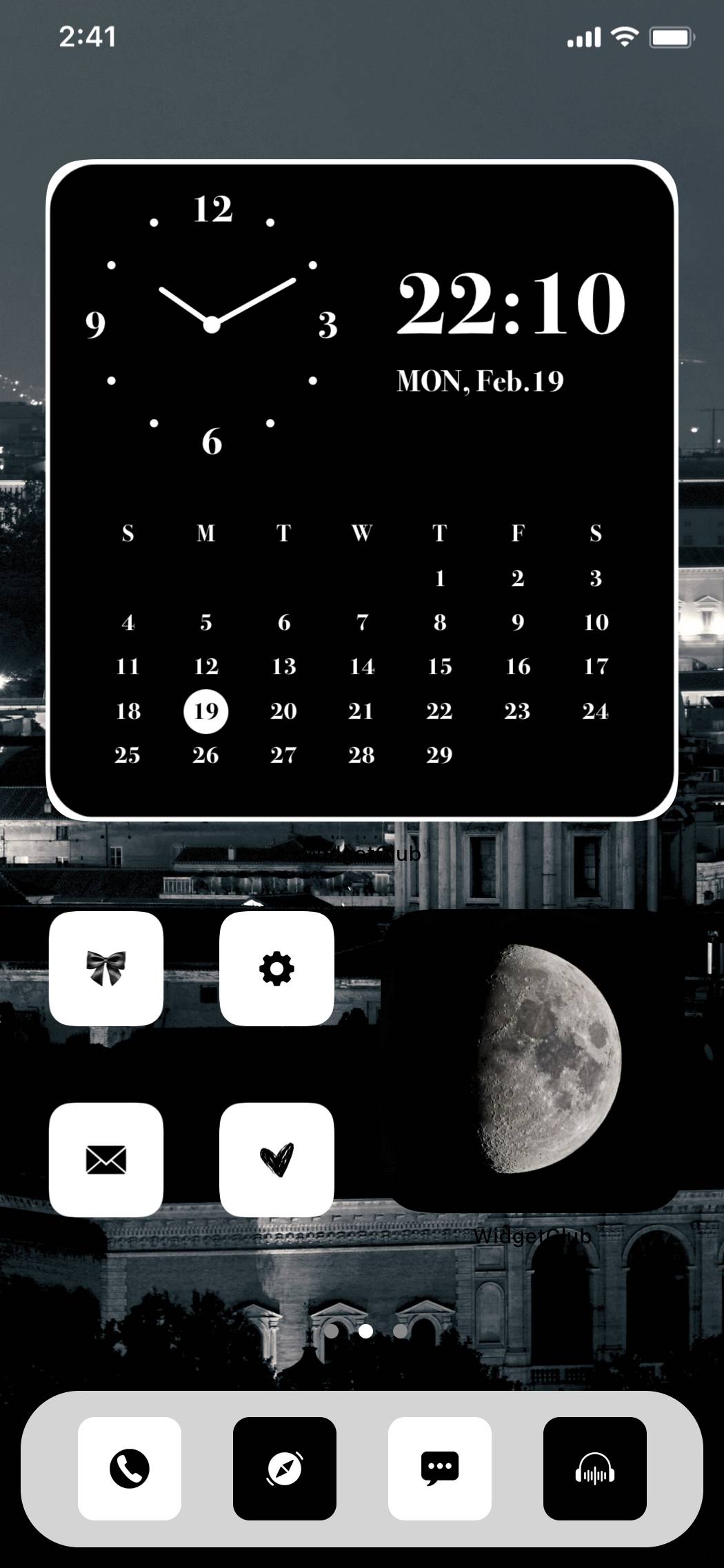 Black × white themeIdeje za početni zaslon[G0vQGQZRCAdKGWIxKbhA]