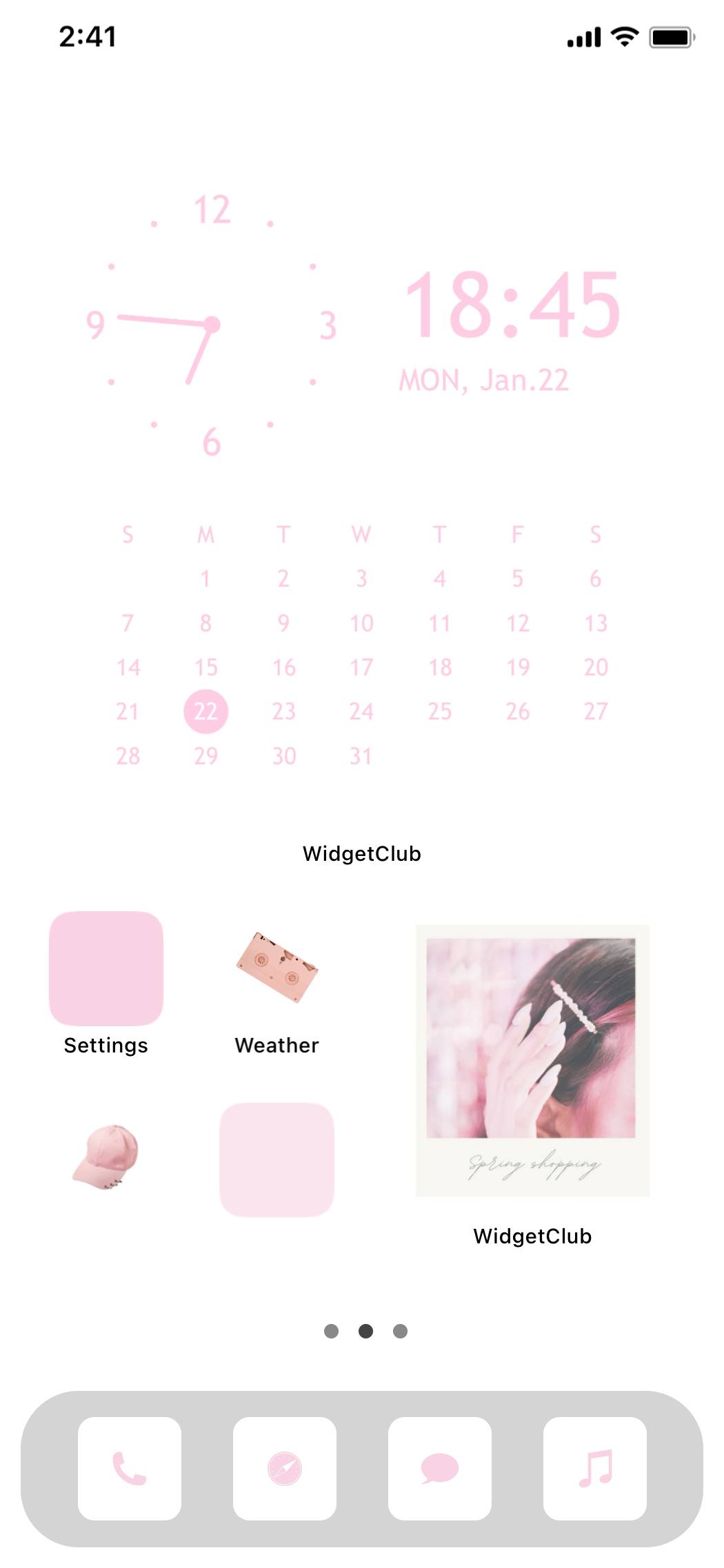 Pink french girly themeIdées d'écran d'accueil[04uTXc53WiGXHNq4f9cO]