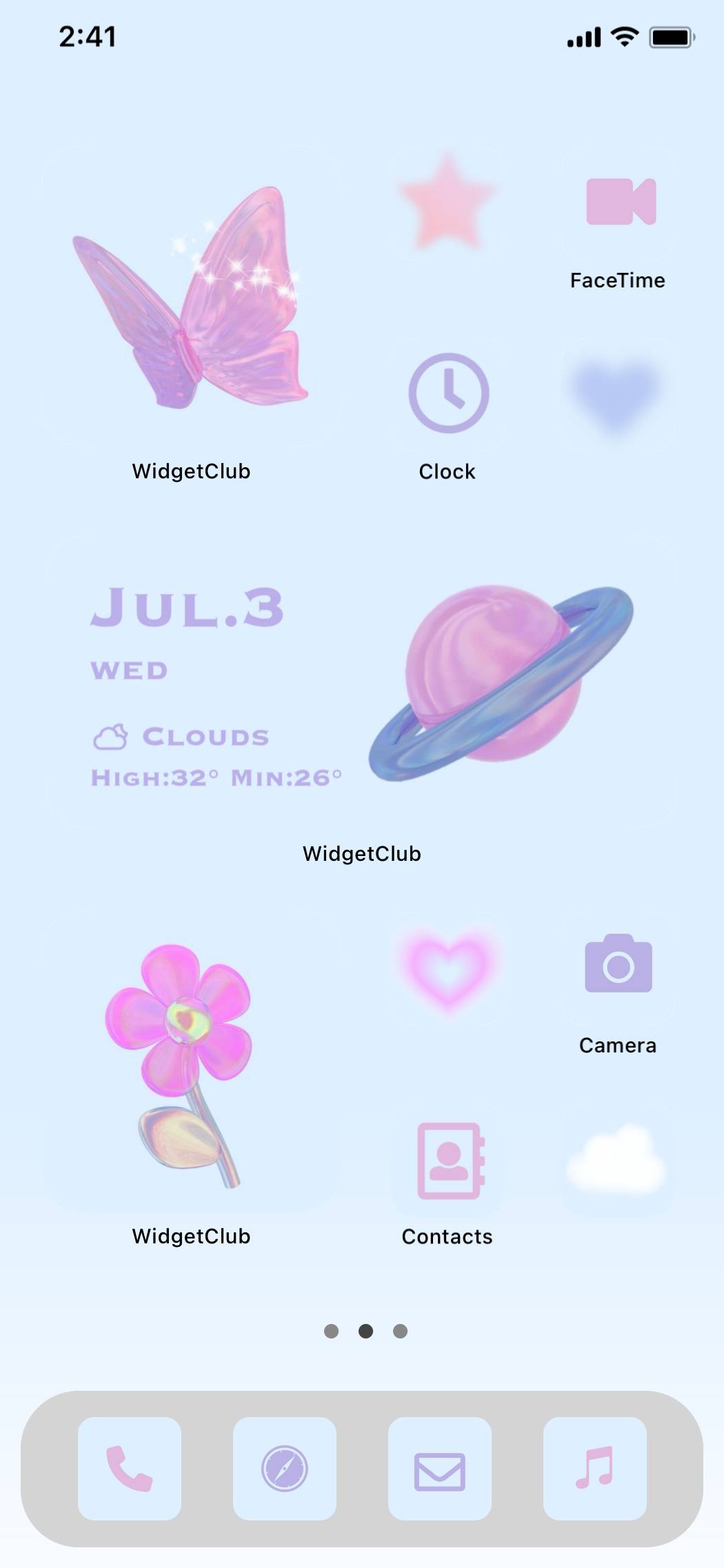 pink × blue lovely themeHome Screen ideas[l1HOGcH6ShF0rybzTYXQ]